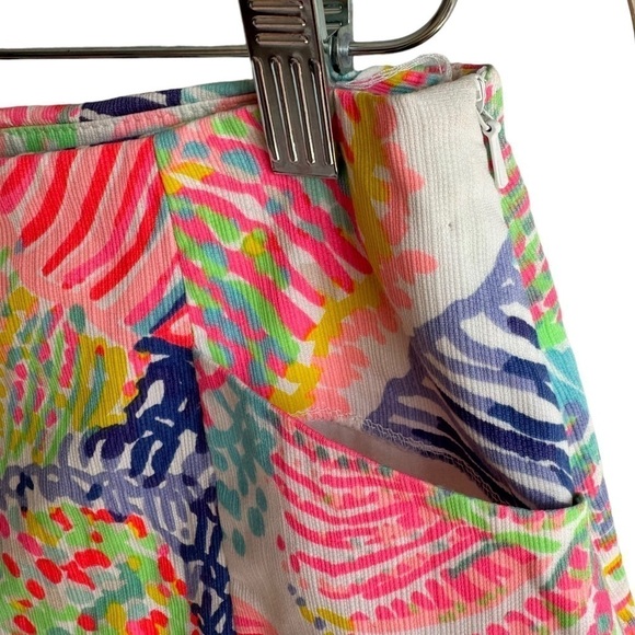 Lilly Pulitzer January Skort, Multi Roar Of The Seas, Size 2 - Picture 4 of 10